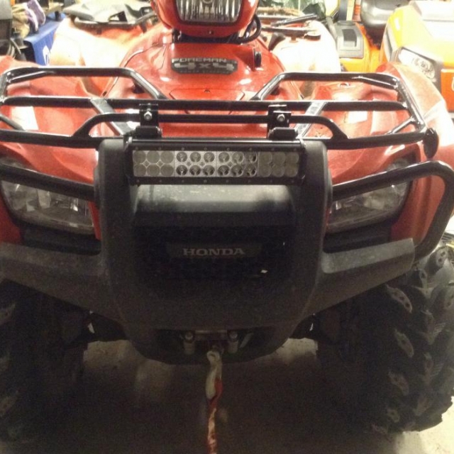 cree dual row light bar flood beam 12″ lens