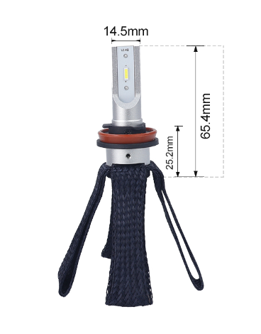 Aurora h8 led headlight bulb kit - Image 5